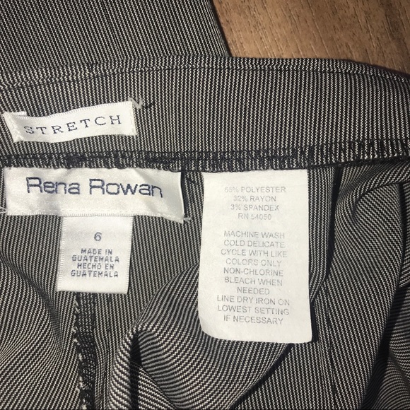 SOLD Vintage pinstripe dress pants - Picture 5 of 7